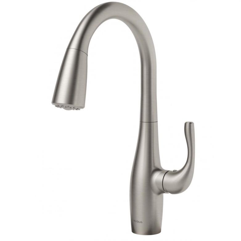 Змішувач для кухні Kraus KPF-1670 SFS Сріблястий Змішувач для кухні Kraus KPF-1670 SFS Сріблястий