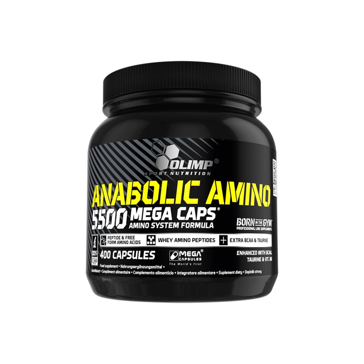 Аминокислотный комплекс Olimp Anabolic Amino 5500 Mega Caps 400 капсул