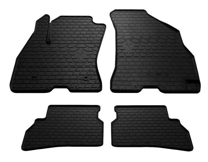 Коврики Stingray для Fiat Doblo 10-/Opel Combo 11-/Doblo Cargo 10-резина 2 шт. Черный (11523725)