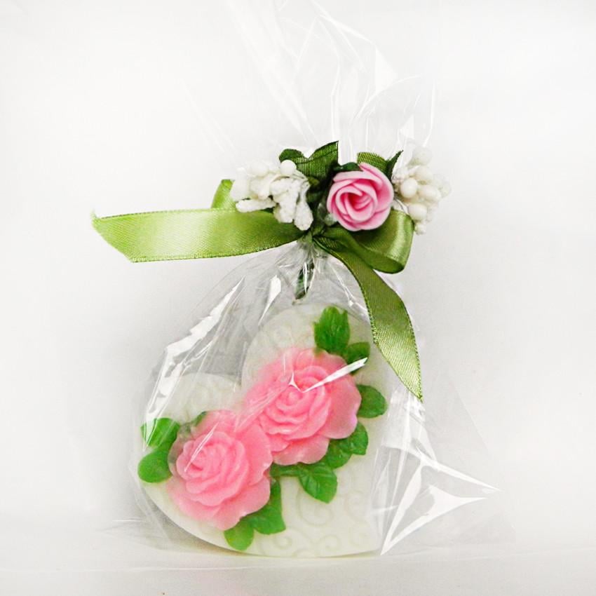 Мыло-валентинка Нежное сердце ручная работа 100 г (00573)