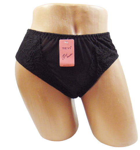 Трусы ажурные Teyi 20011 2XL Черный