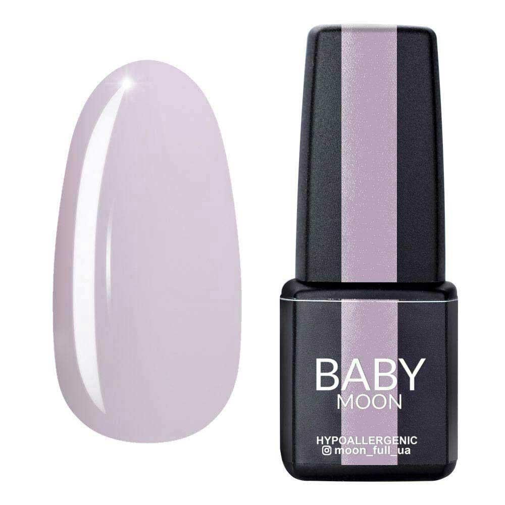 Гель-лак Baby Moon Sensual Nude Gel polish 6 мл №10 Бело-фиолетовый (54665)