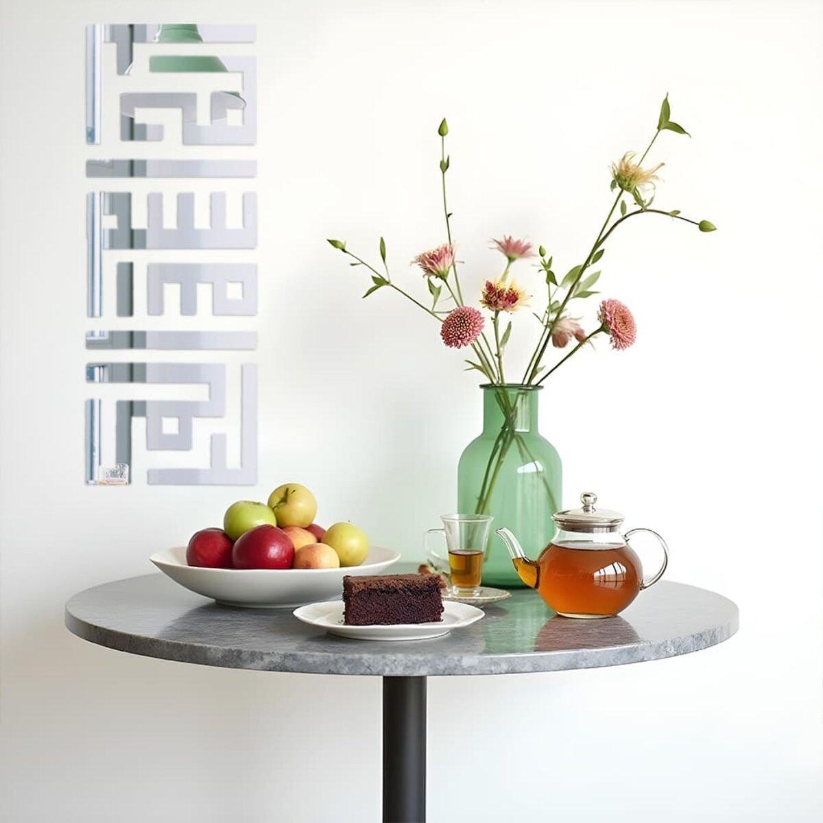 Декор зеркальный акриловый самоклеящийся 9 шт. Серебристый (SW-00002498) - фото 6 Декор зеркальный акриловый самоклеящийся 9 шт. Серебристый (SW-00002498) - фото 6