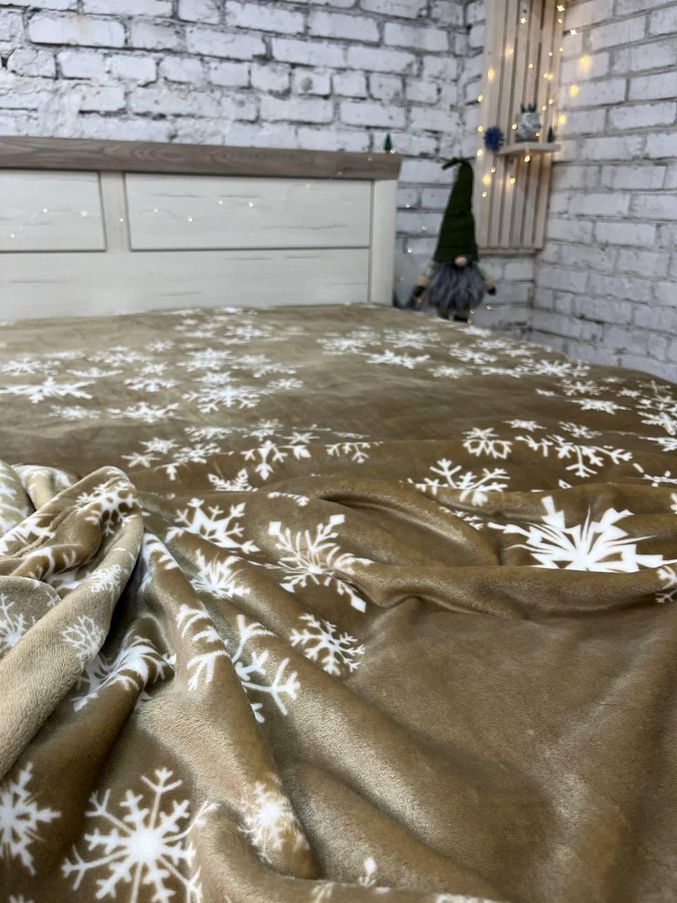 Плед с ворсом пушистый плюшевый 200х215 см Коричневый (2354904972) - фото 5 Плед с ворсом пушистый плюшевый 200х215 см Коричневый (2354904972) - фото 5