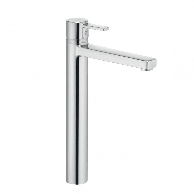 Змішувач для умивальника Kludi Zenta 382570575 високий одноважільний Хром (142656)