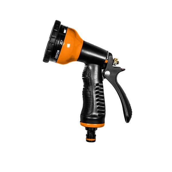 Пистолет для полива Profi Black Line металлический 9 режимов (ECO-KT4656B) Пистолет для полива Profi Black Line металлический 9 режимов (ECO-KT4656B)