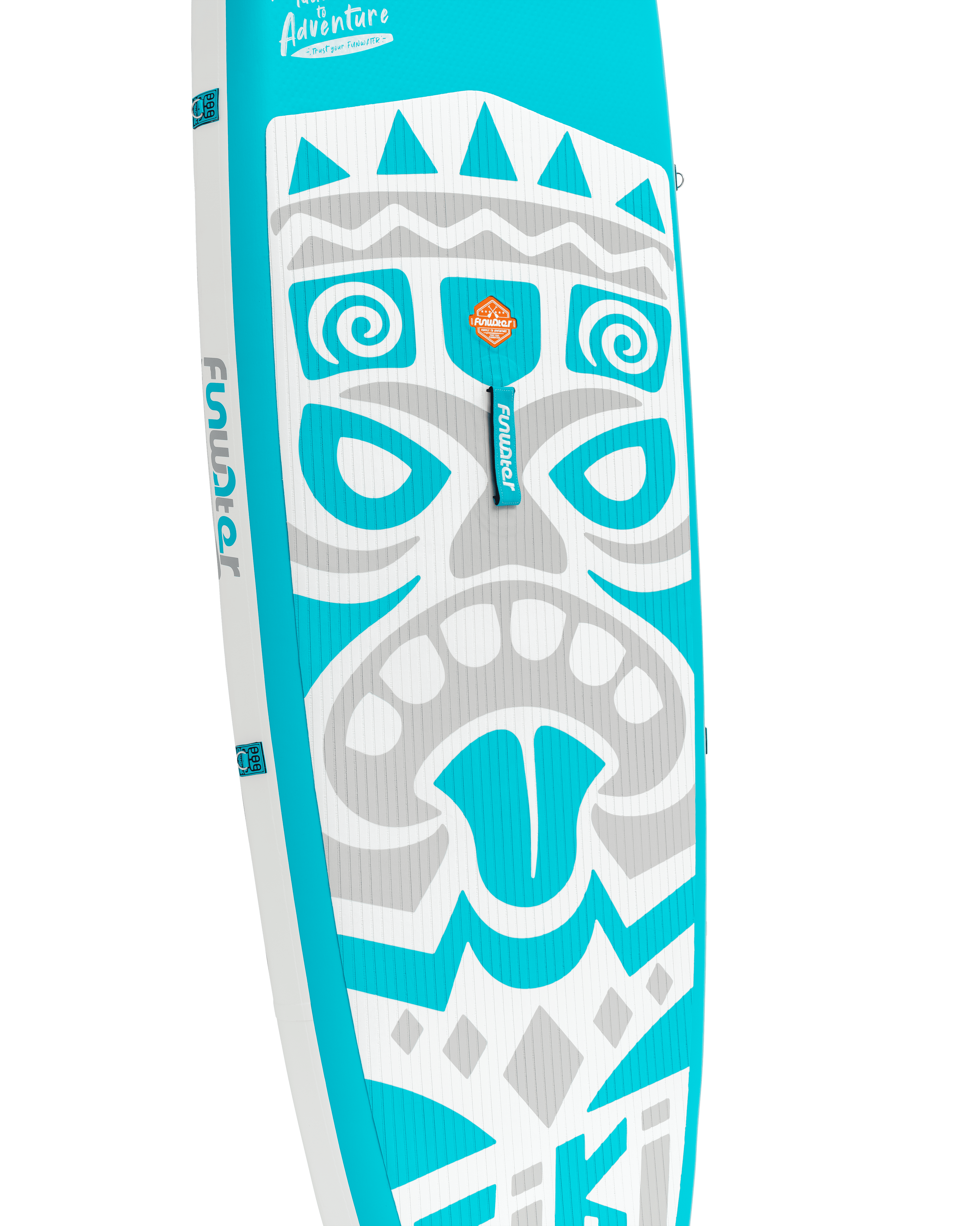 SUP-доска надувная Funwater Paddleboard Tiki 10" 8в1 320x84x15 см - фото 2