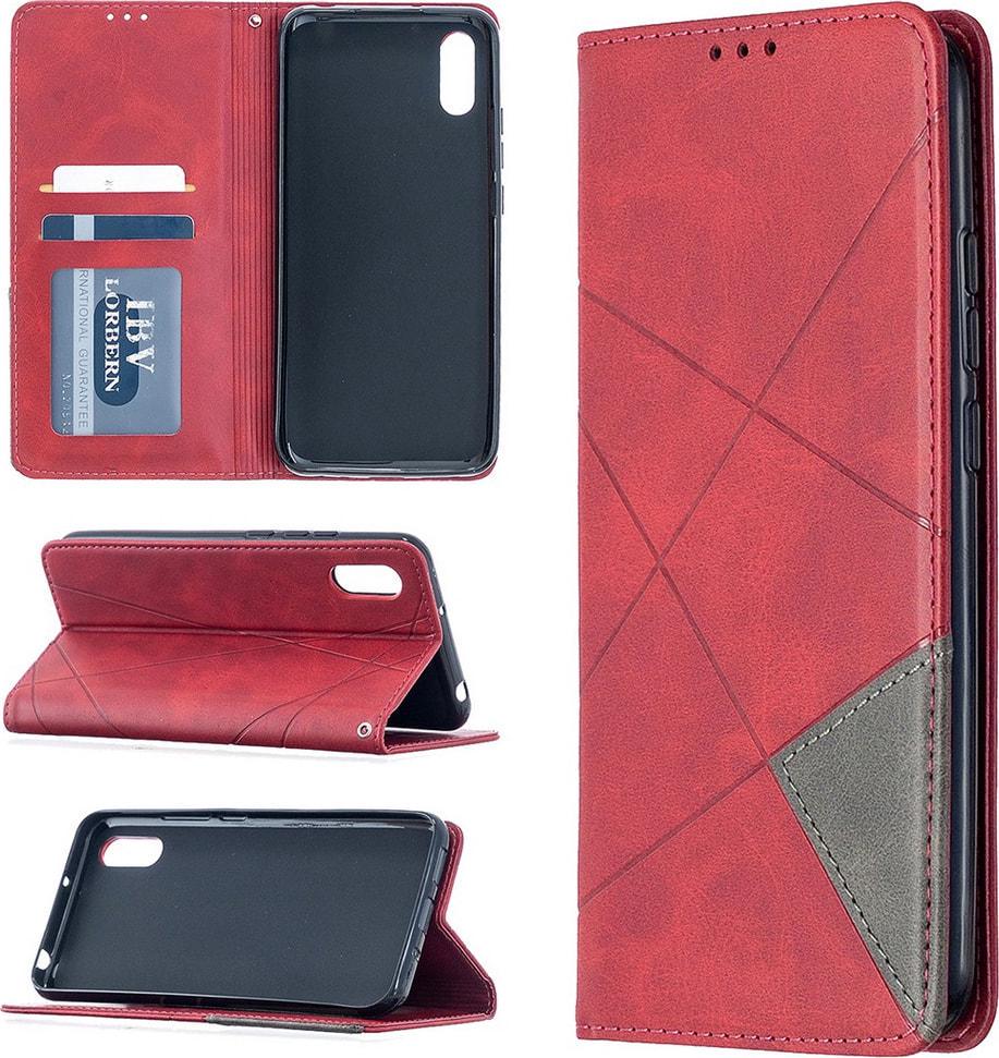 Чехол книжка SHLab Prisma Xiaomi Redmi 9A Red (36314-2D)