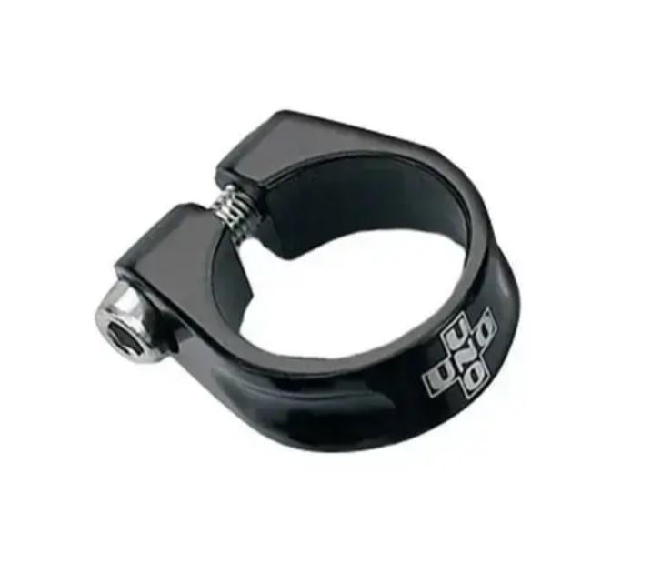 Хомут подседельный UNO-SC-200 алюминий 31,8 мм 15 мм под подсидельный штырь 26,8/27,2 мм