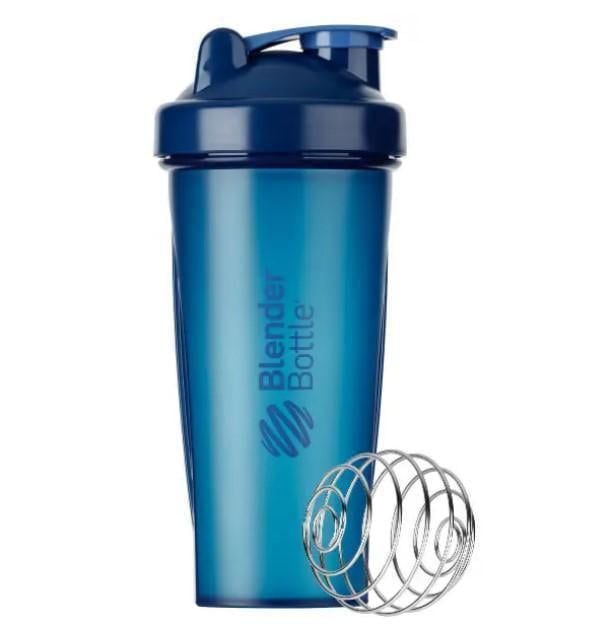 Шейкер спортивный Blender Bottle Classic 28 oz/820 мл Navy (Classic 28oz Navy) Шейкер спортивный Blender Bottle Classic 28 oz/820 мл Navy (Classic 28oz Navy)