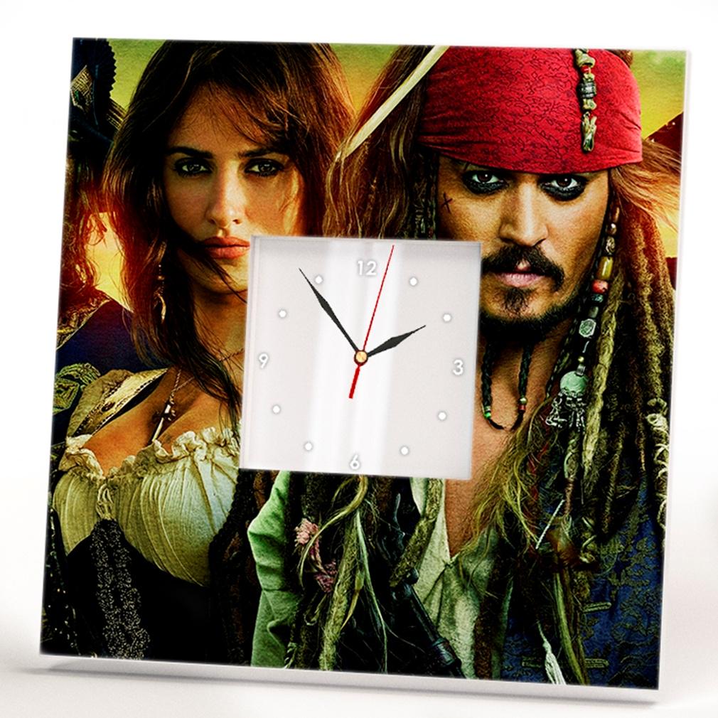 Часы "Пираты Карибского моря" 260x260 мм (C03437)
