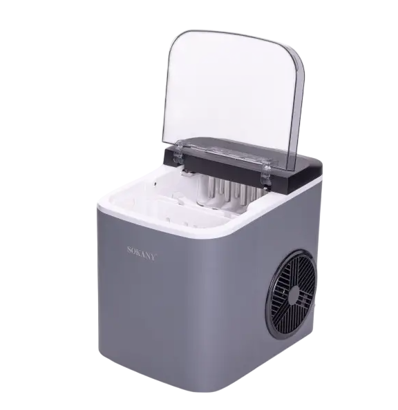 Льодогенератор Sokany SK-03038 112 Вт Сірий (SK-03038)