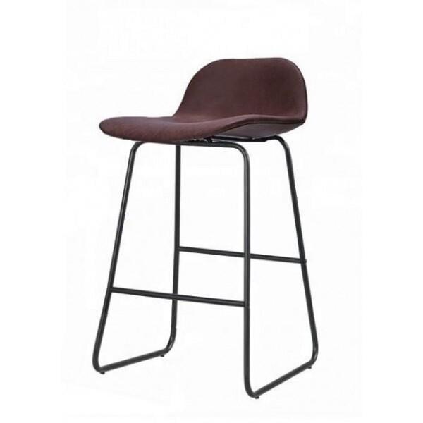 Барний стілець високий Group SDM Бостон М метал/екошкіра Шоколадний - фото 1 Барний стілець високий Group SDM Бостон М метал/екошкіра Шоколадний - фото 1