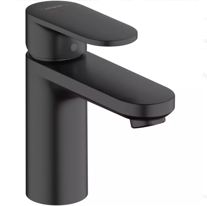 Змішувач для раковини Hansgrohe Vernis Blend CoolStart 71585670 Чорний матовий (551207)
