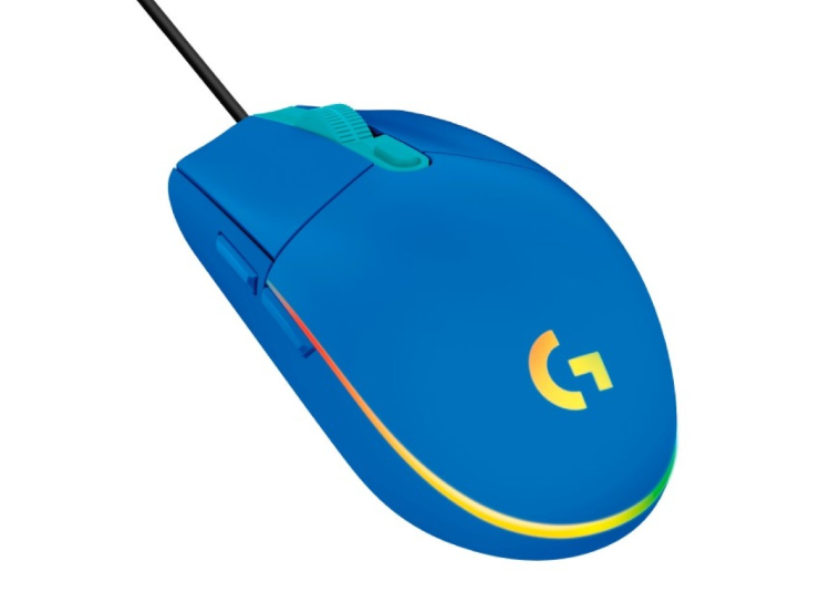 Мышка компьютерная Logitech G102 Lightsync Blue