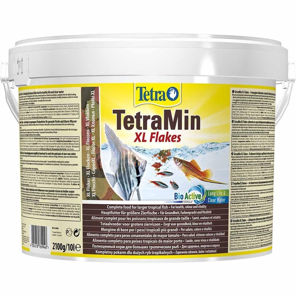 Корм для всех видов аквариумных рыб TetraMin XL Flakes хлопья 10 л /2,1 кг (1155264457)