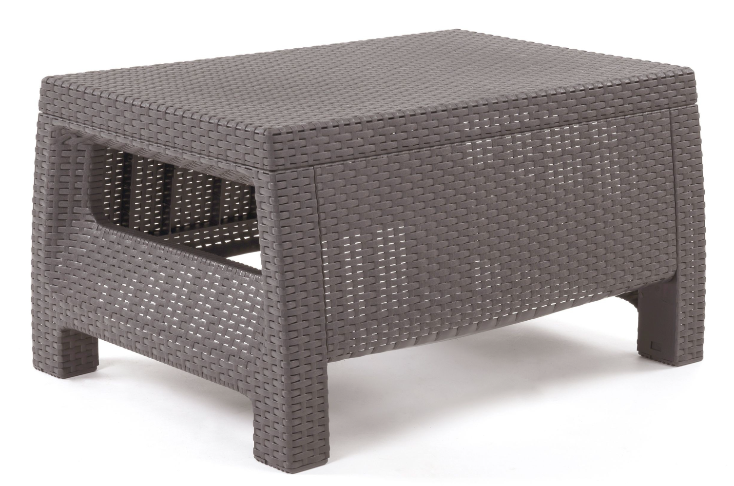 Столик пластиковый для улицы садовый Keter Corfu Table Капучино (241722)