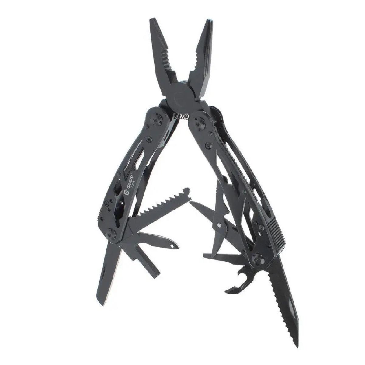 Мультитул Ganzo G202B Multi Tool Чорний (G202B) - фото 2