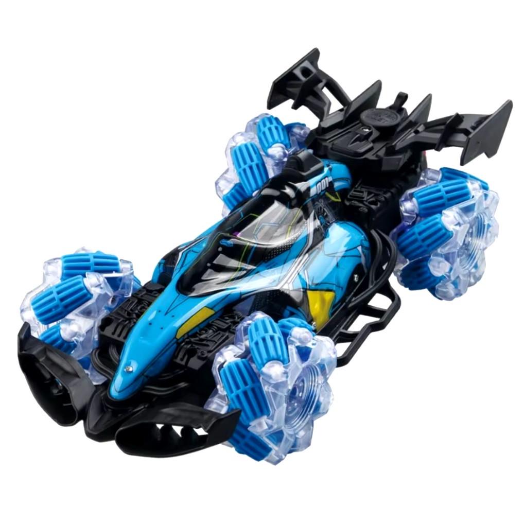 Машинка перевeртыш Spray Car 21016 с парогенератором и пультом ДУ Blue (3_05658)