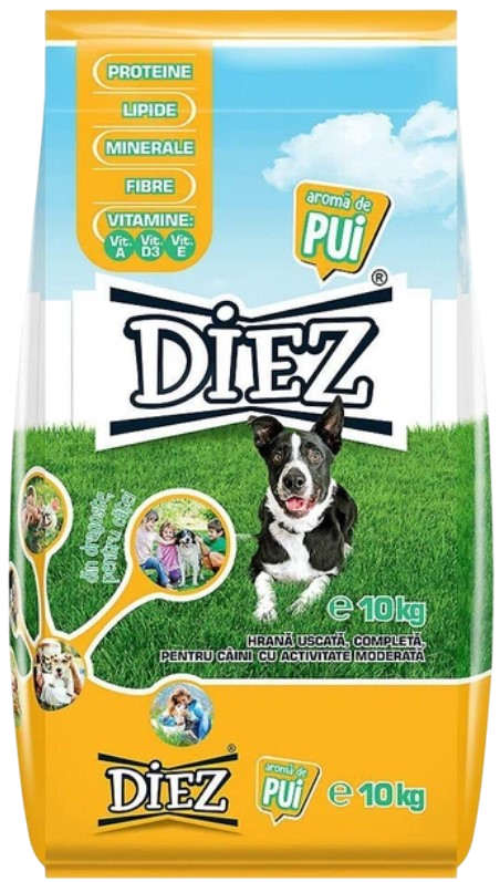 Корм сухий для собак DIEZ з куркою 10 кг (00-00034219)