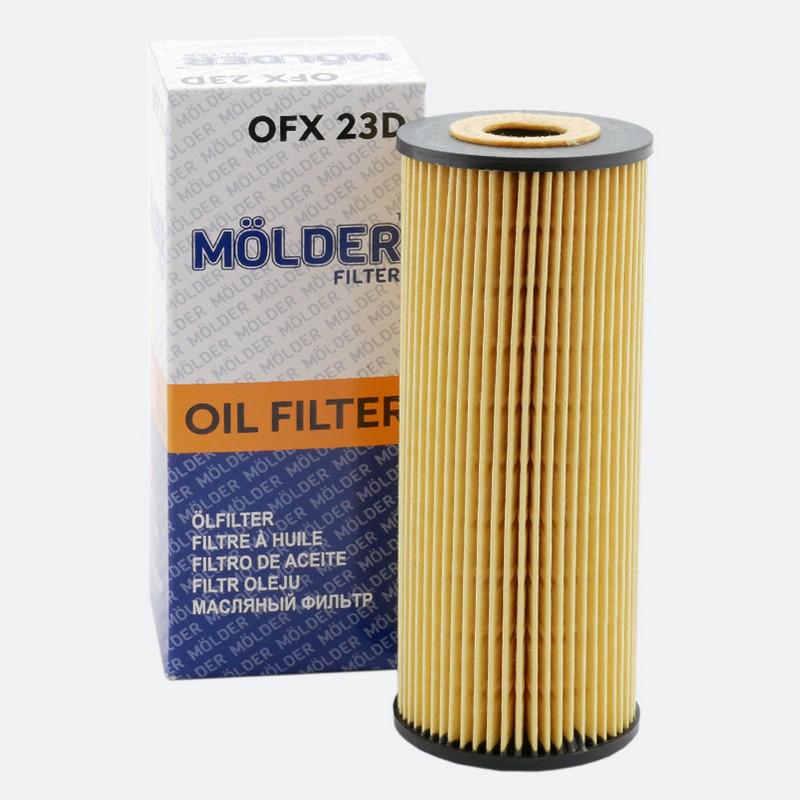 Фильтр масляный Molder Filter OFX 23D (WL7304, OX133DEco, HU7271X)
