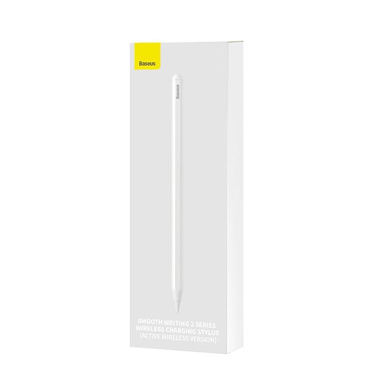 Стилус BASEUS Smooth Writing 2 Series Dual Charging Stylus White (SXBC080102) - фото 4