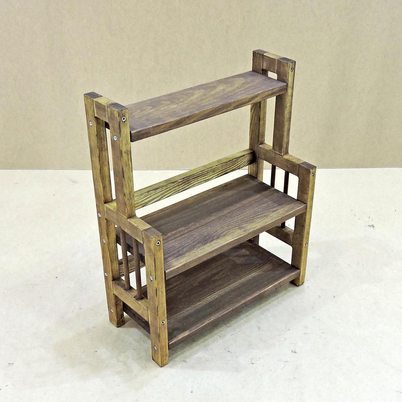 Полка настольная из дерева Костанай Капучино (ПСТ/000609)