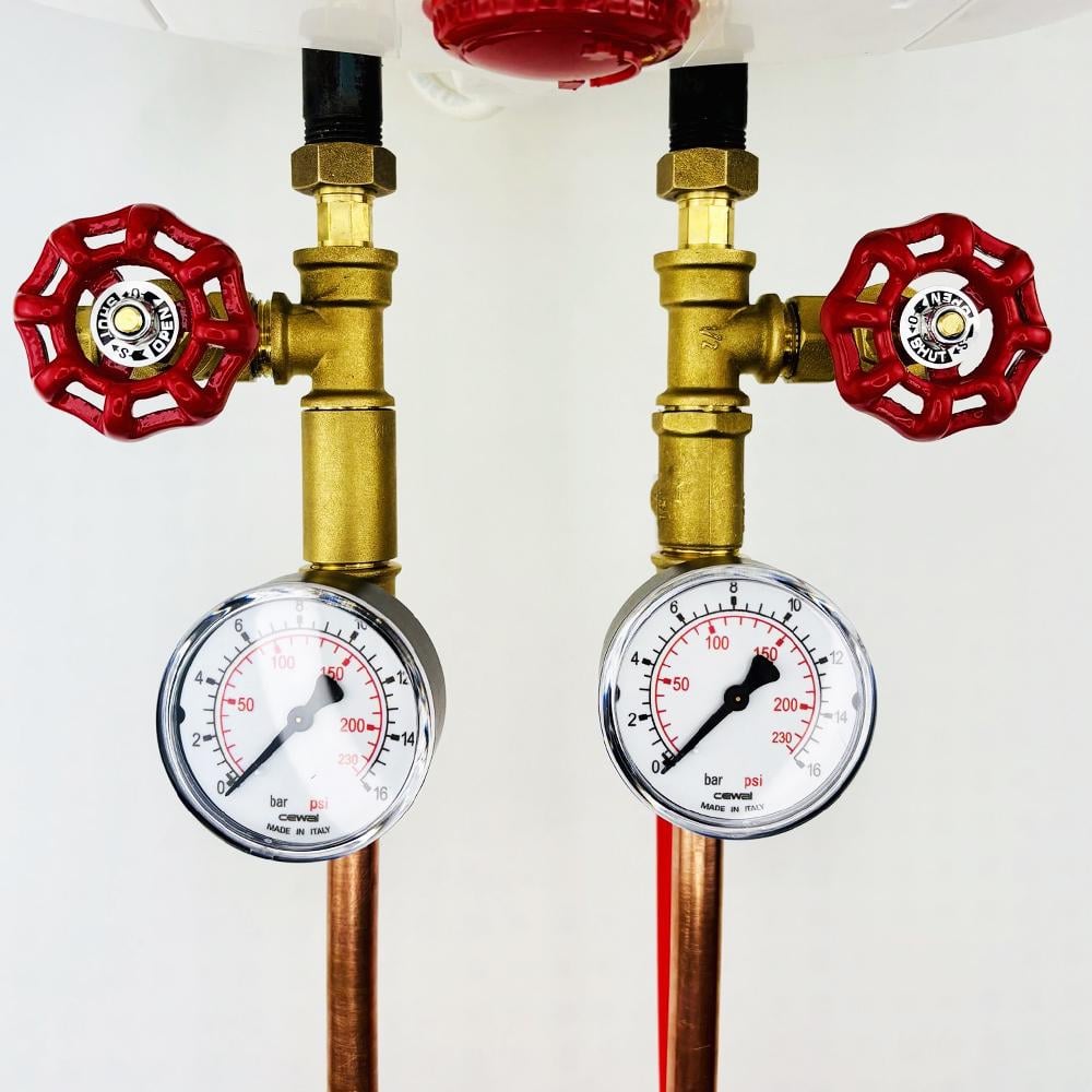 Набор для водонагревателя Boiler Series RETRO TWO латунный (26632599)