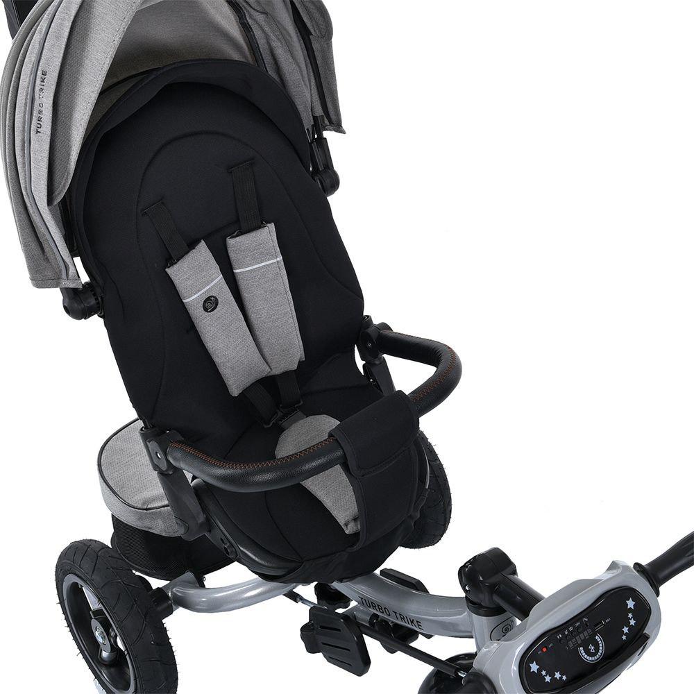 Велосипед трехколесный MT 1007-8 Turbo Trike стальная рама/поворотное сиденье 360° (24858062) - фото 6 Велосипед трехколесный MT 1007-8 Turbo Trike стальная рама/поворотное сиденье 360° (24858062) - фото 6