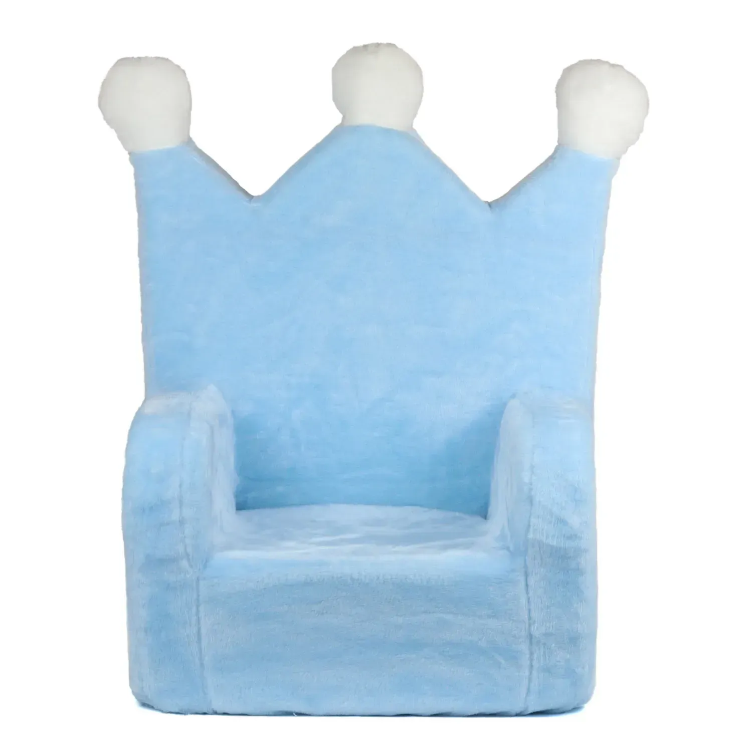Детское кресло мягкое Золушка Принц ZL586 бескаркасное для детской комнаты 75х50х37 см Голубой (151-98-ZL586)