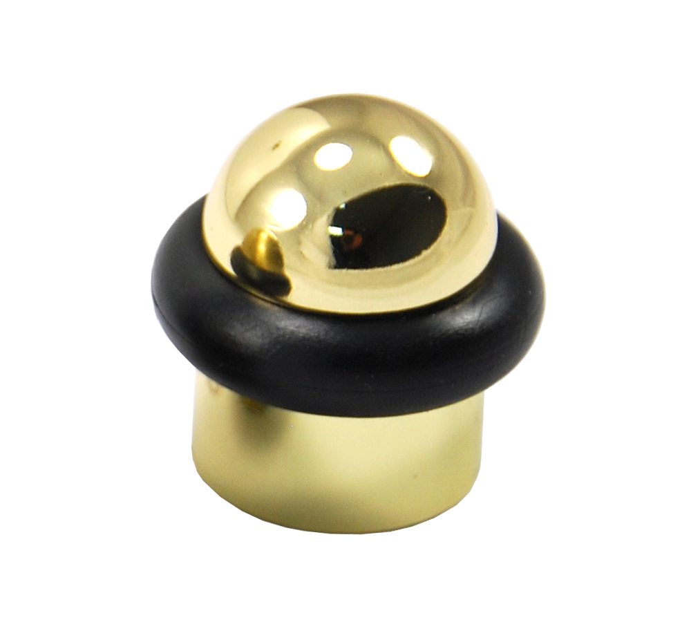 Дверной стопор SIBA DS 606 27,5х38 мм Латунь полированная (SB-DS 606 PB)