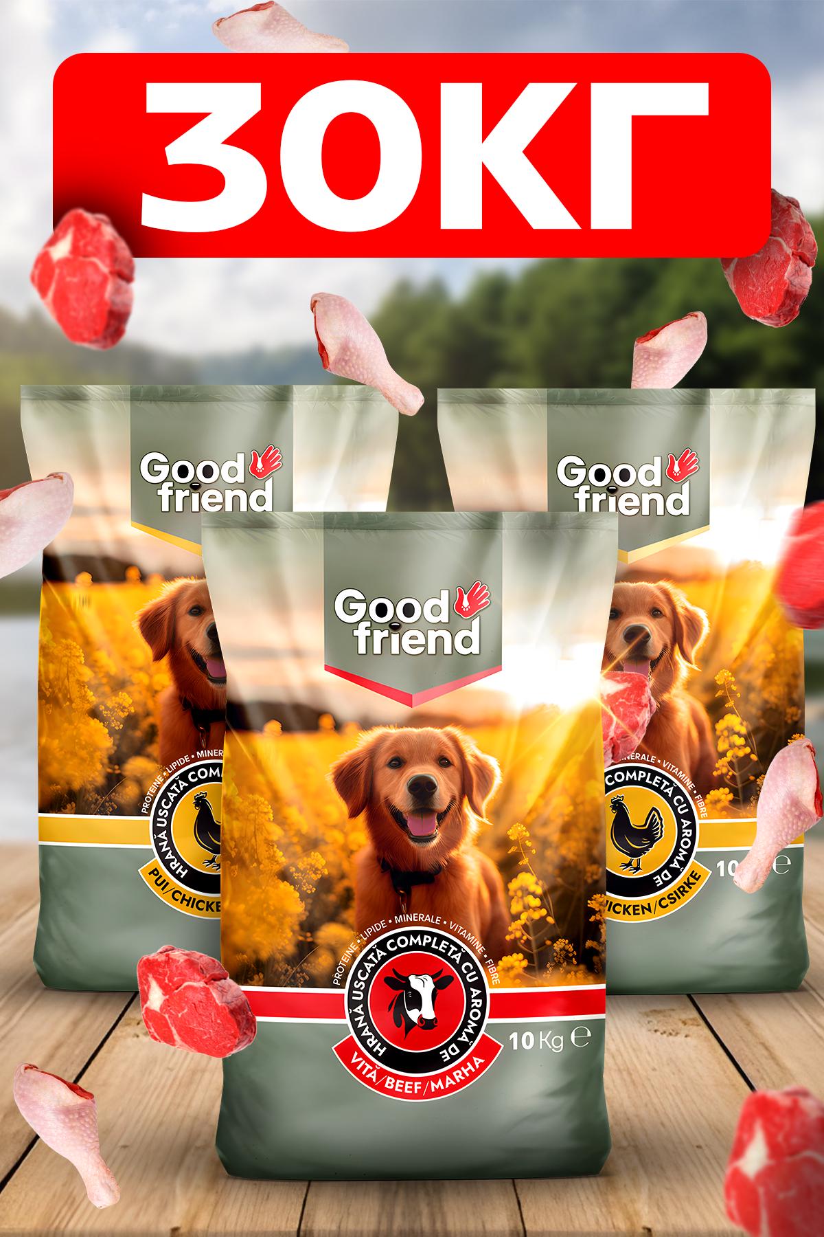 Корм сухой для собак Good Friend со вкусом говядины и курицы для всех пород 30 кг (392091936) - фото 2