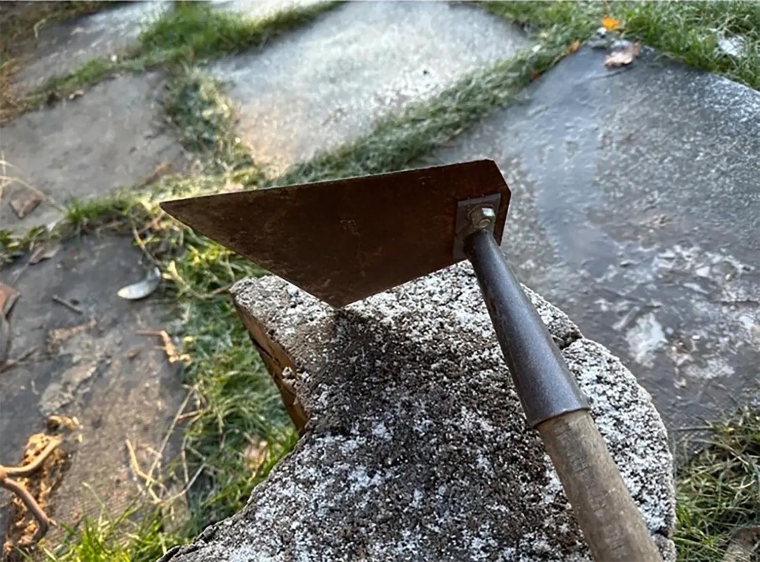 Сапка садова трапецієподібна з держаком 60 см ширина леза 17 см - фото 10 Сапка садова трапецієподібна з держаком 60 см ширина леза 17 см - фото 10