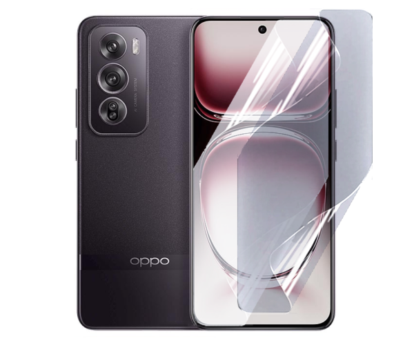 Противоударная гидрогелевая пленка Hydrogel Film для Oppo Reno12 Pro 5G, Transparent