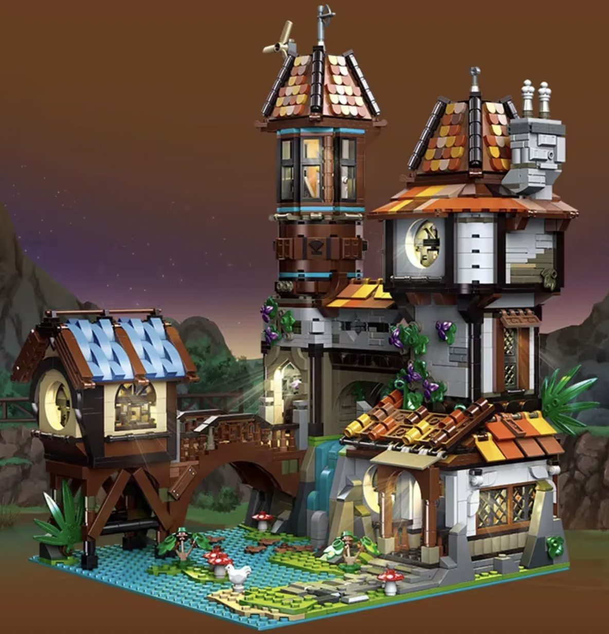 Конструктор JIE STAR Riverside Scholars 2488 деталей - фото 4