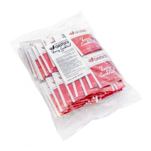 Чай фруктовий пакетований Gemini Tea Collection Berry Cocktail 50х2 г (4820156430775)