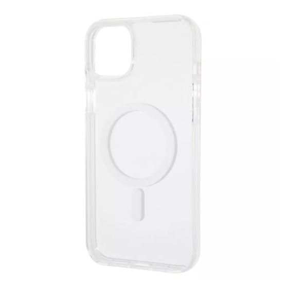Чехол-накладка для телефона WAVE Premium Crystal Case with Magnetic Ring iPhone 14 Plus/15 Plus clear (383490017)