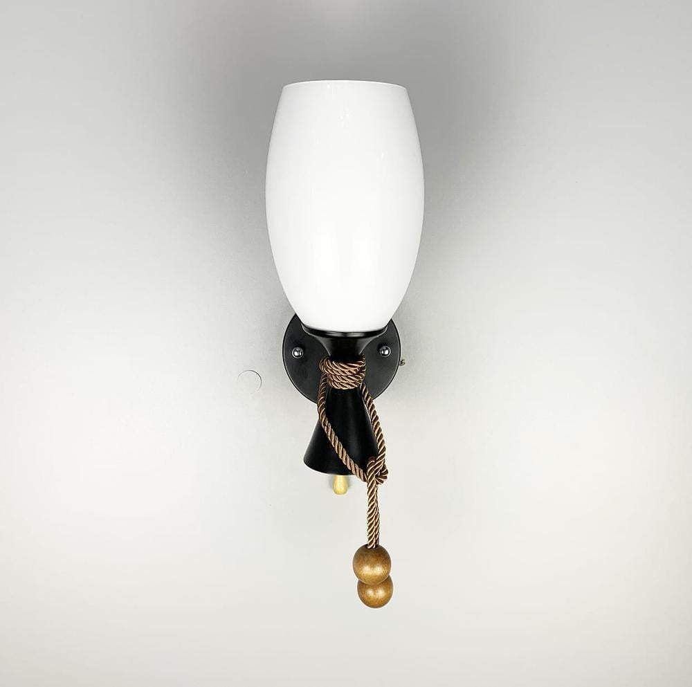 Бра Light House LNF-17468/1W із вимикачем Чорний