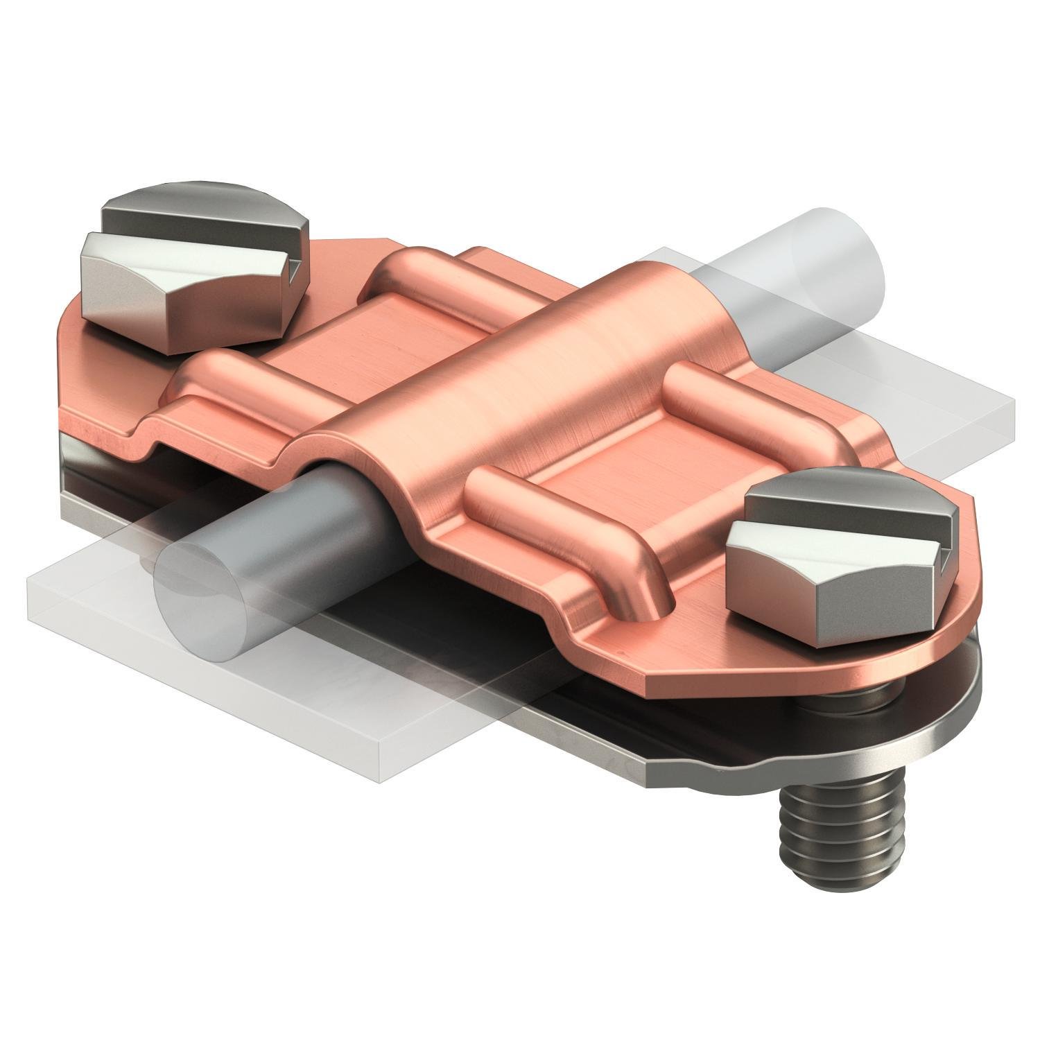 Елемент відділення OBO bettermann прут ø 8-10 мм для плоского провідника 40 мм нержавіюча сталь/мідь (5336503)