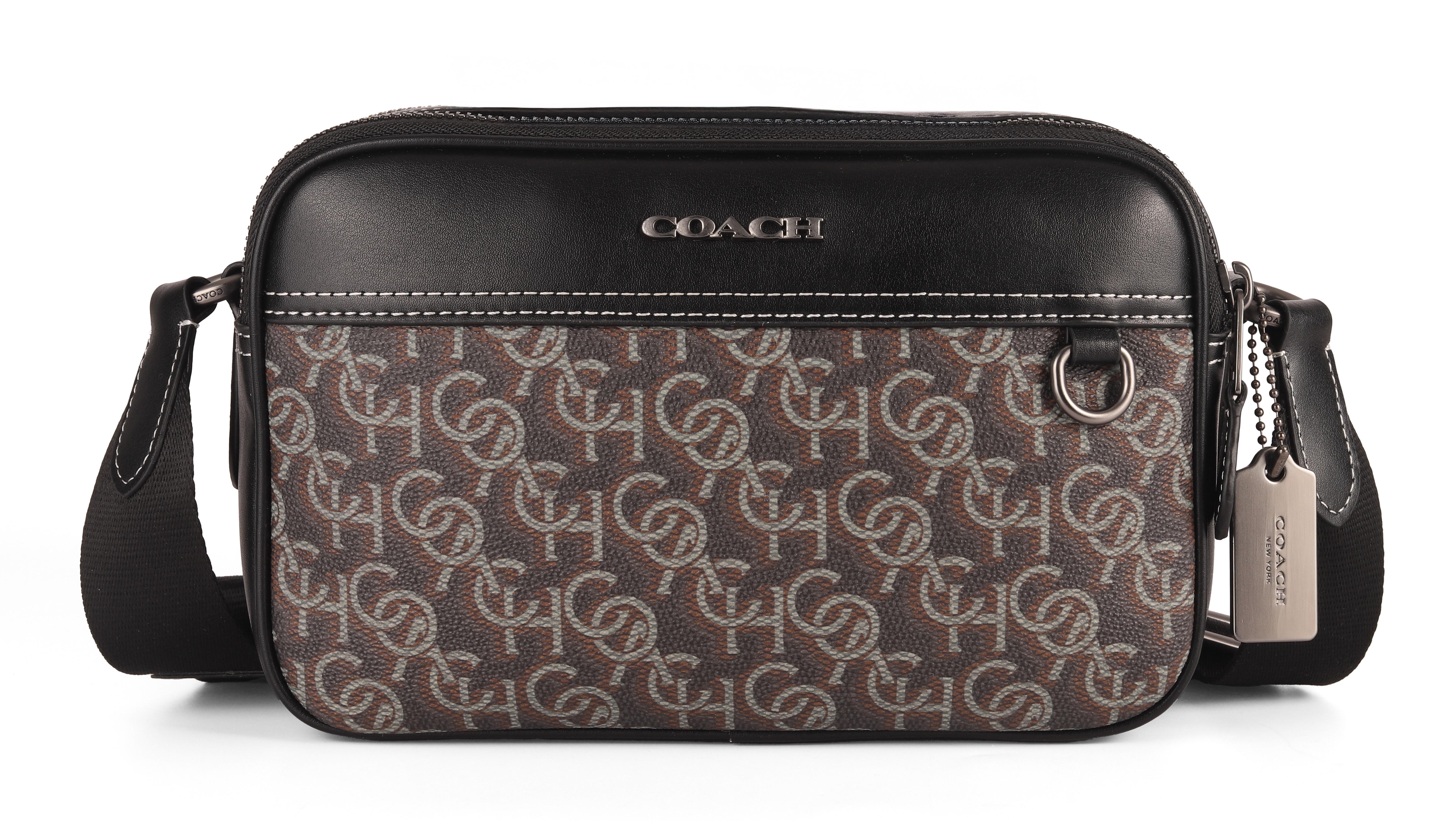 Сумка Coach Graham Crossbody With Signature Monogram Print (21692333)