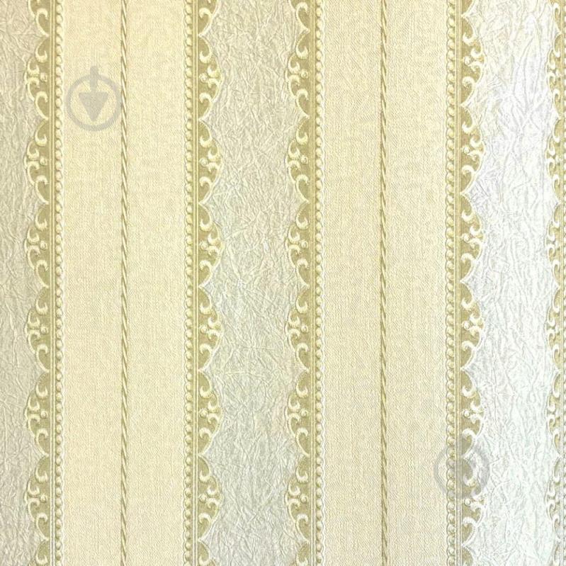Виниловые обои на флизелиновой основе Yuanlong Graziella 29077 Золотой (29077)