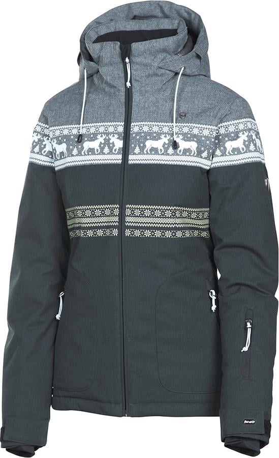 Куртка Rehall Deer W 2018 L Black melange