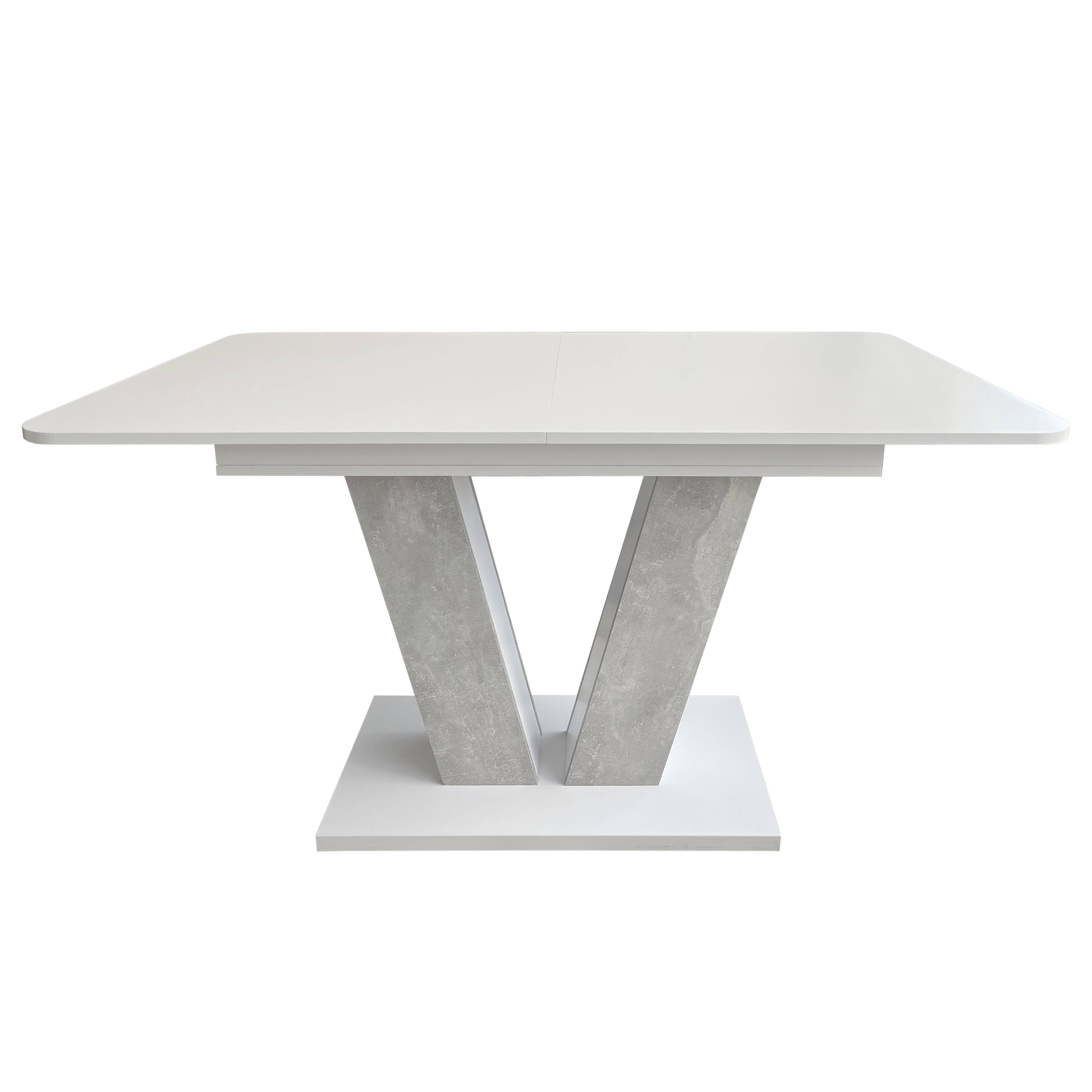 Стол-трансформер ART IN HEAD Vendi 140х80х80 см Белый бриллиант (TB25010400000)