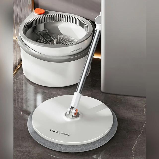 Набор швабра и ведро с отжимом Joybos Spin Mop S01 (JBS-XZTB-S1F1-JWT2P)
