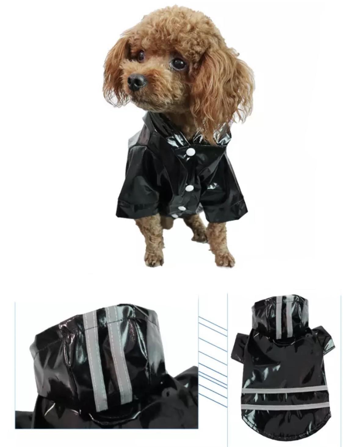 Дощовик для собак Pet Fashion Juicy S Black - фото 3