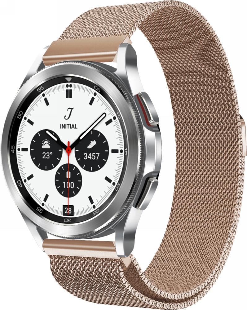 Ремешок Миланская Петля для Galaxy Watch 4 Classic 42 мм Rose Gold (23083-27)