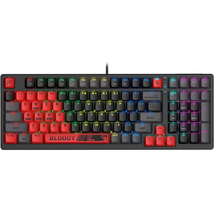 Клавіатура дротова A4Tech S98 Bloody Sports Red (135651)