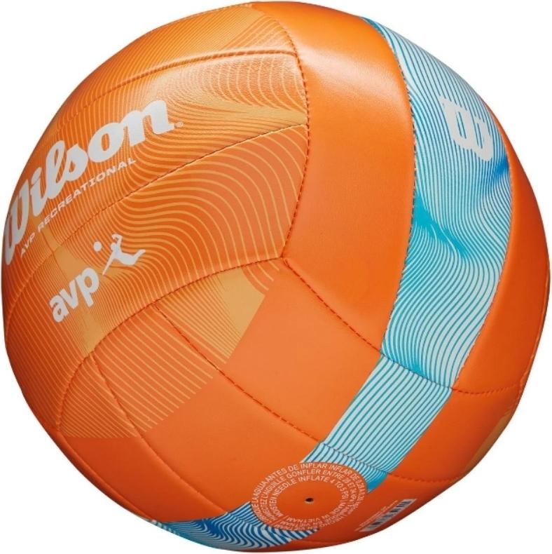 М'яч для пляжного волейболу Wilson AVP MOVEMENT VB р. 5 Помаранчево-блакитний (WV4006801XBOF) - фото 5 М'яч для пляжного волейболу Wilson AVP MOVEMENT VB р. 5 Помаранчево-блакитний (WV4006801XBOF) - фото 5