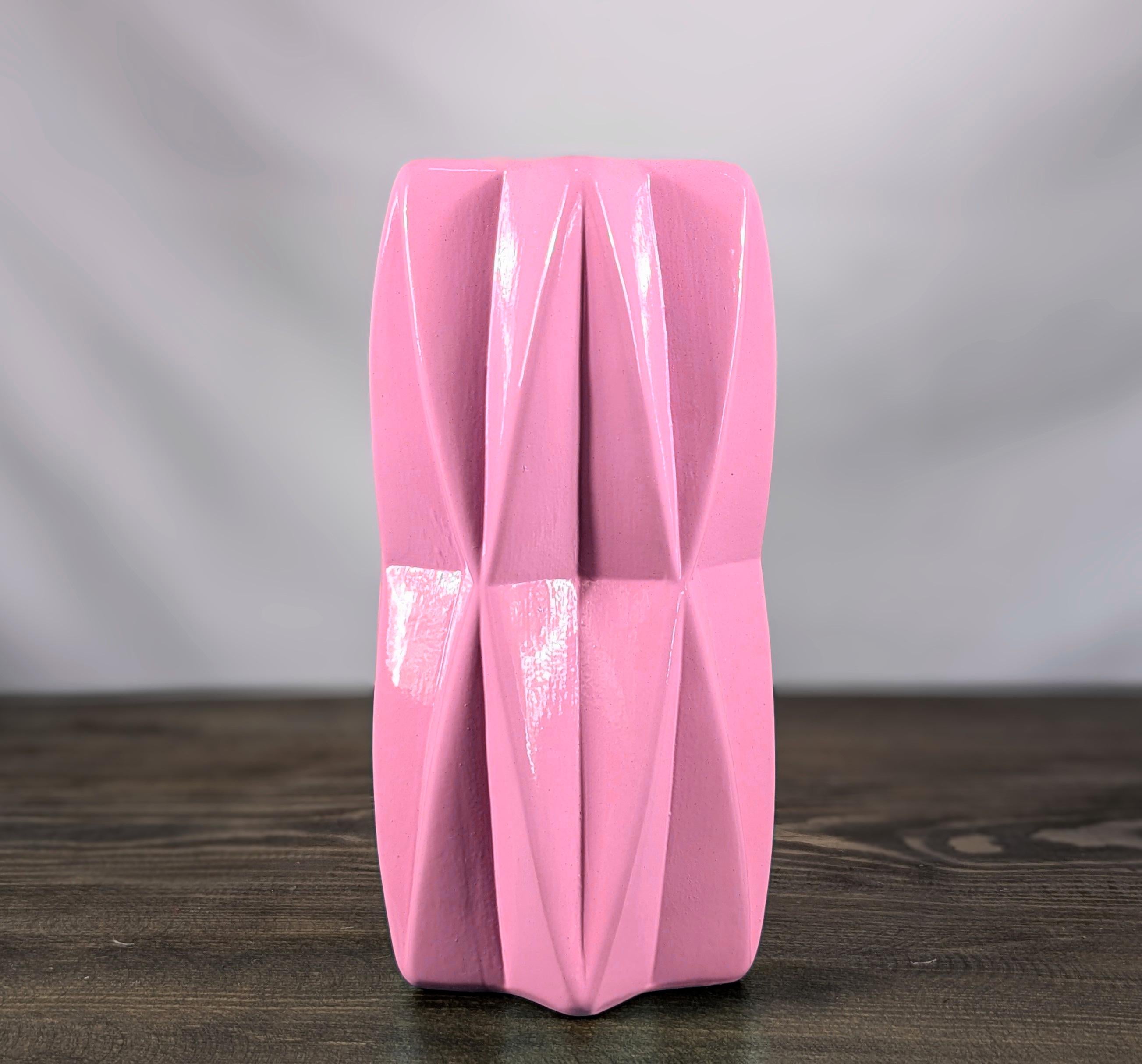 Ваза Nana ceramics Гео 21 см Розовый Ваза Nana ceramics Гео 21 см Розовый