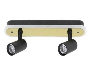 Споты светодиодные Sirius на два поворотных плафона с подсветкой 42W Черно-золотой (PRD-C 0371-2 42W) - фото 7 Споты светодиодные Sirius на два поворотных плафона с подсветкой 42W Черно-золотой (PRD-C 0371-2 42W) - фото 7